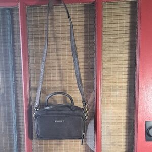 Rosetti Black Messenger Bag with Adjustable Strap